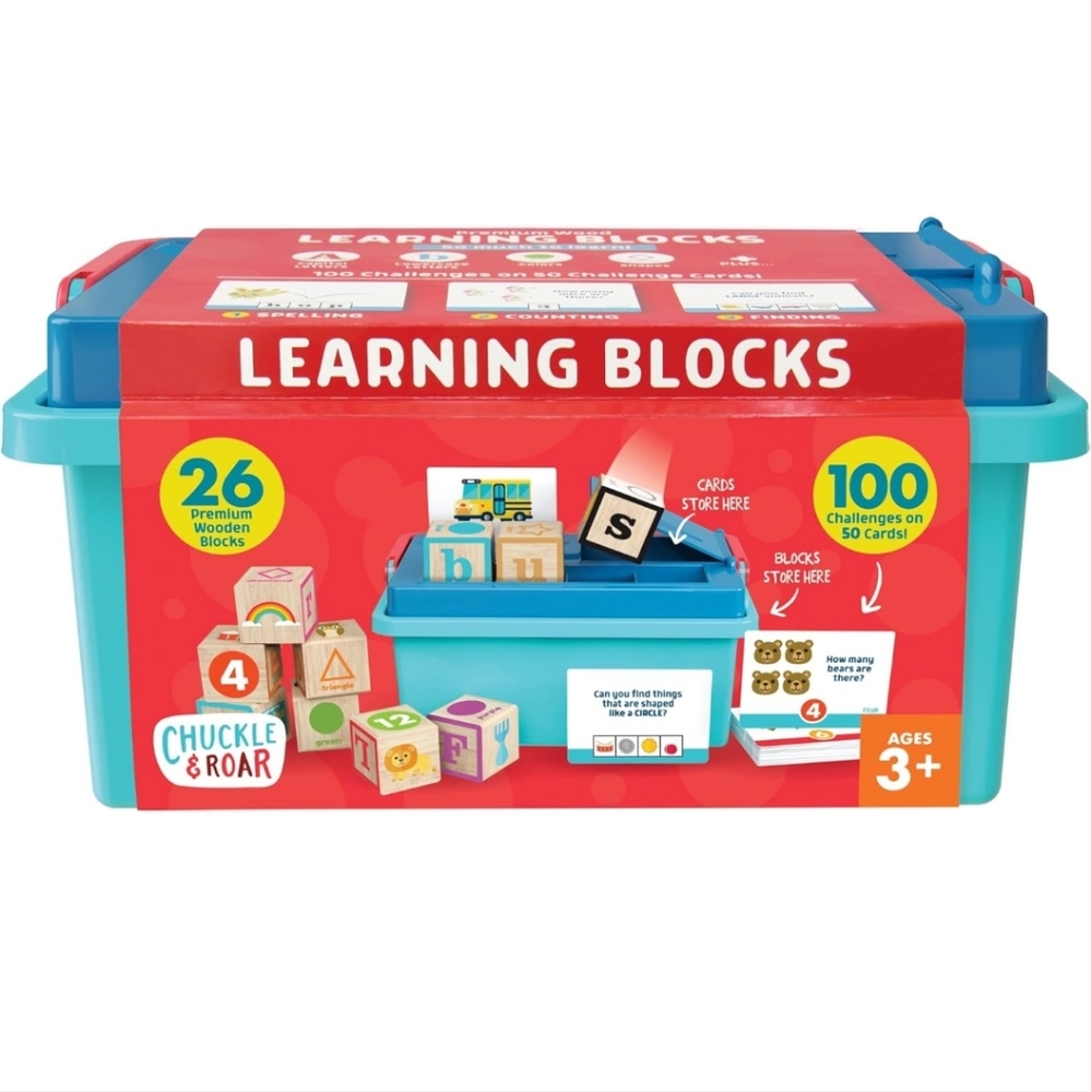 NEW Chuckle and Roar Learning Blocks